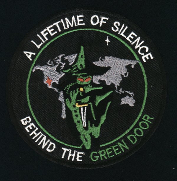 A Lifetime of Silence Behind the Green Door patch