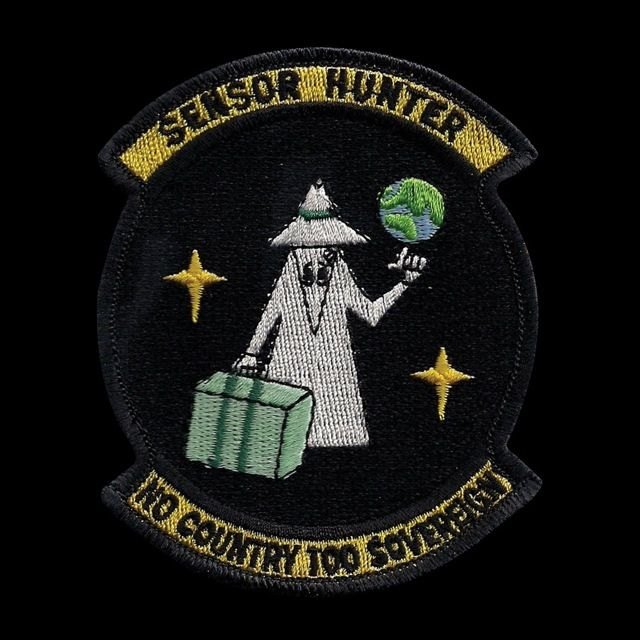 Sensor Hunter patch — No Country Too Sovereign