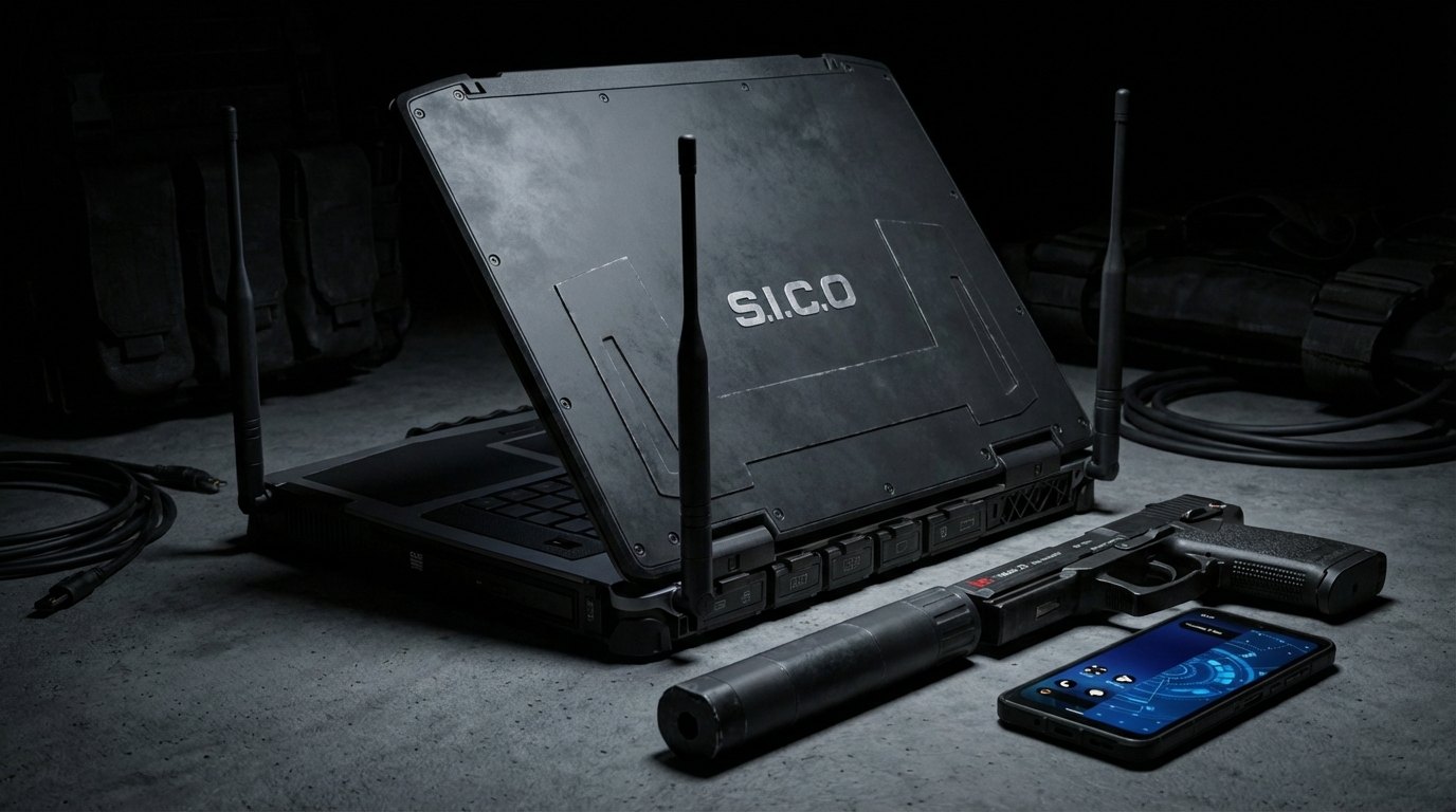 S.I.C.O ruggedized field kit in black